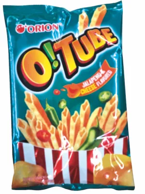 Orion O’Tube  Jalapeño cheese flavour chip 12x4.06 oz