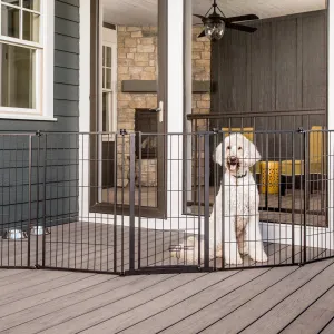 Outdoor Extra Tall Super Wide Pet Pen & Gate