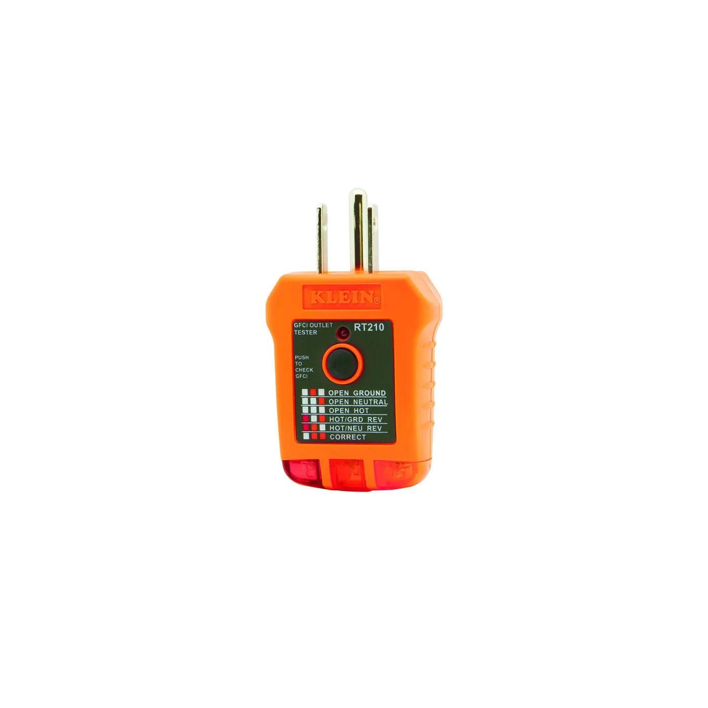 Outlet Circuit / Receptacle Tester with GFCI