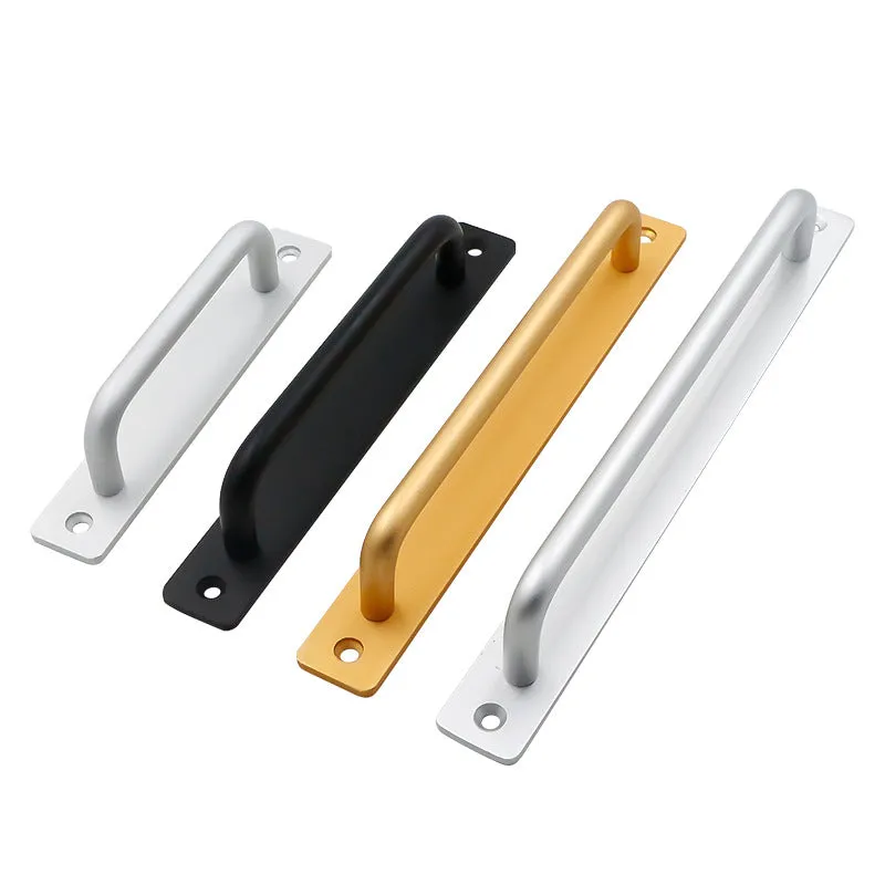 Punch-free door and window handle balcony sliding door sliding door handle aluminum alloy