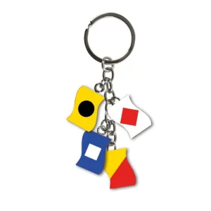 Signal Flags Keyring