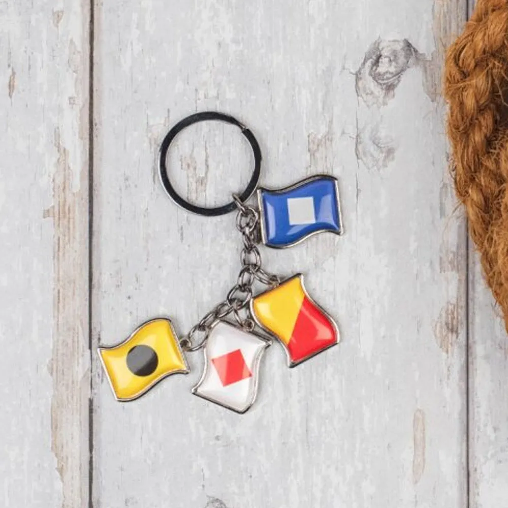 Signal Flags Keyring