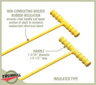 Soil Probe Rod - Insulated Type