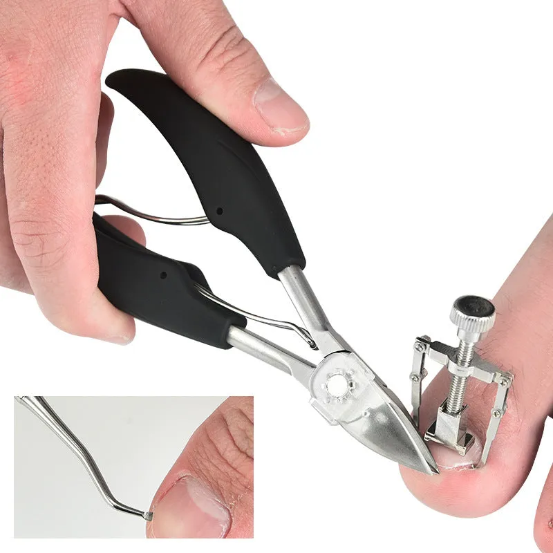 Stainless Steel Nail Groove Pliers Nail Kicking Device Dead Skin Clipper Set Nail Onyxis Corrector Manicure Nail Scissors