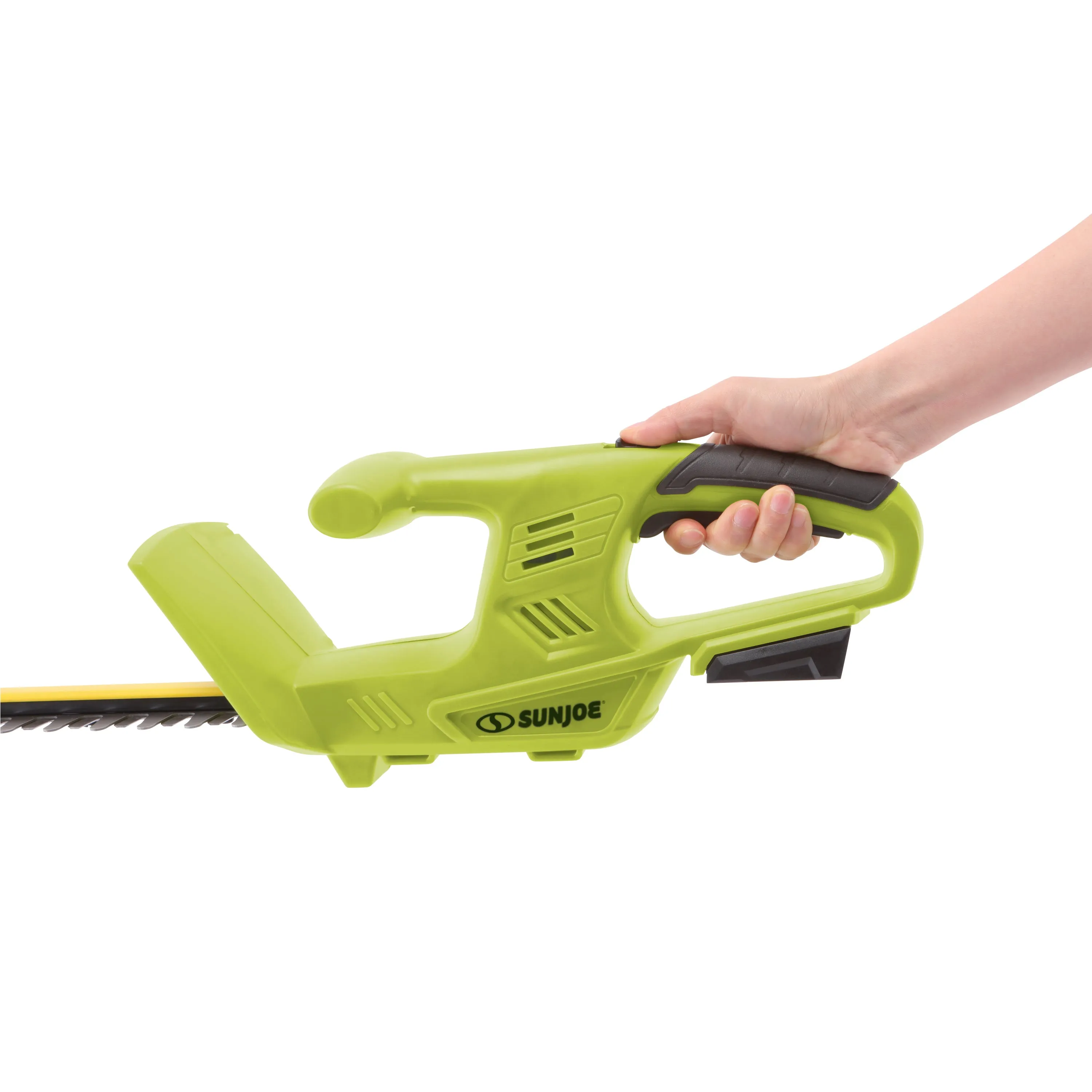 Sun Joe 24V-HT18-CT 24-Volt IONMAX Cordless Handheld Hedge Trimmer | 5/8" | Tool Only