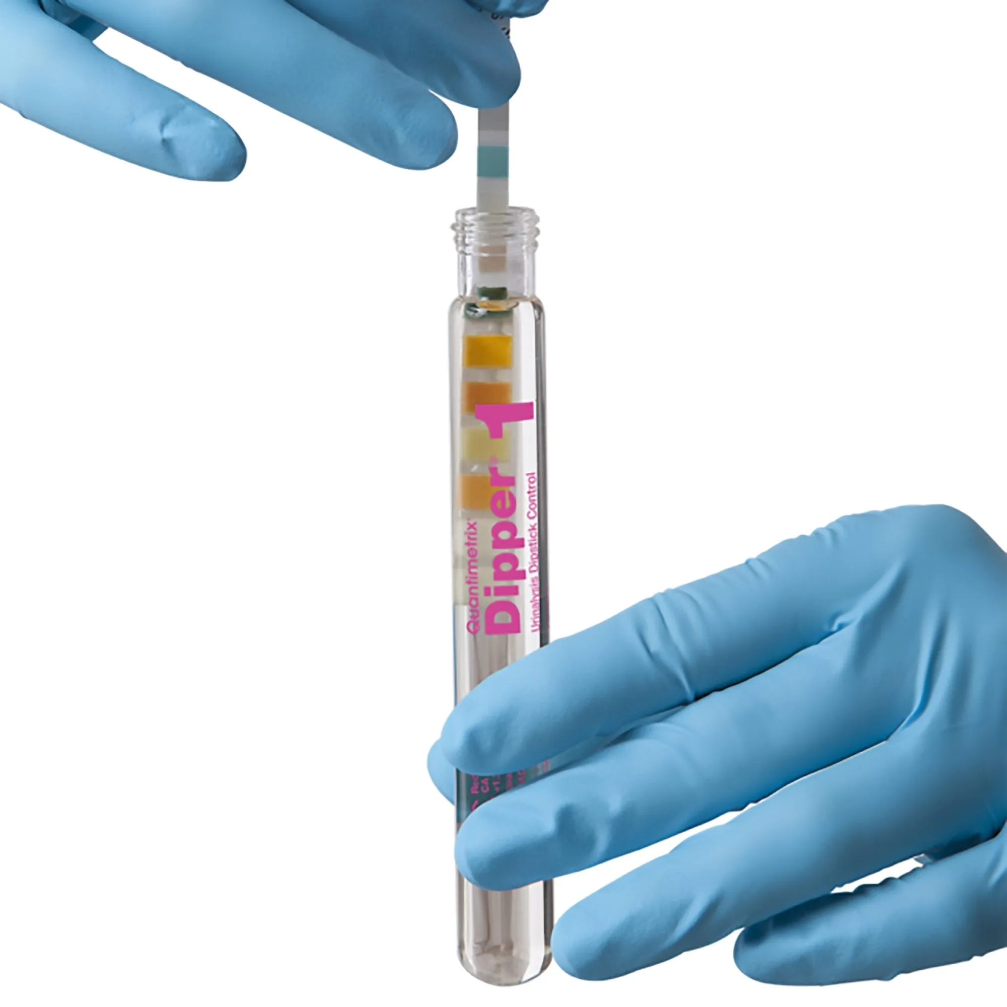 The Dipper™ Urinalysis Control , Urinalysis Dipstick Testing