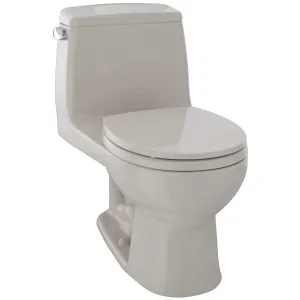 TOTO MS853113E#03 Eco UltraMax Round Front One Piece Toilet, Bone