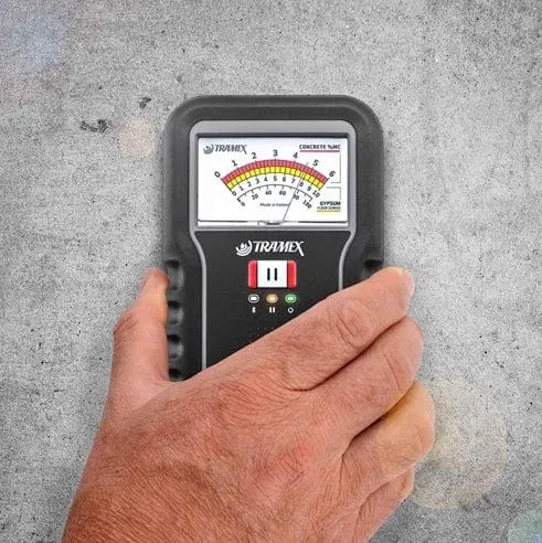 TRAMEX MOISTURE METER FOR CONCRETE - MODEL CME5