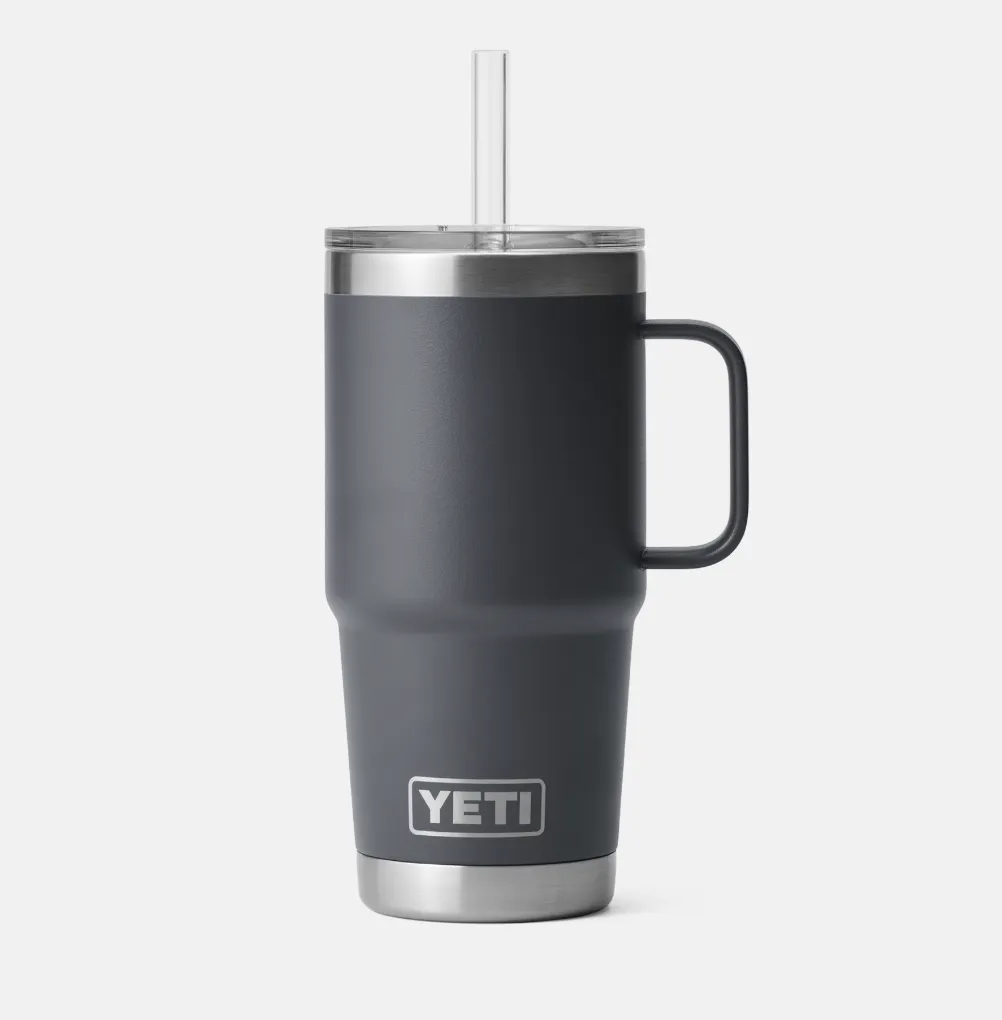 YETI RAMBLER 25 OZ STRAW MUG